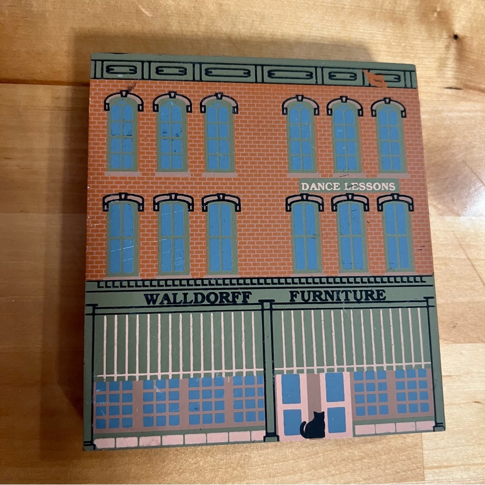 Vintage ‘90s Six Piece The Cat’s Meow Series Village Lot Collector Series - Picture 12 of 15